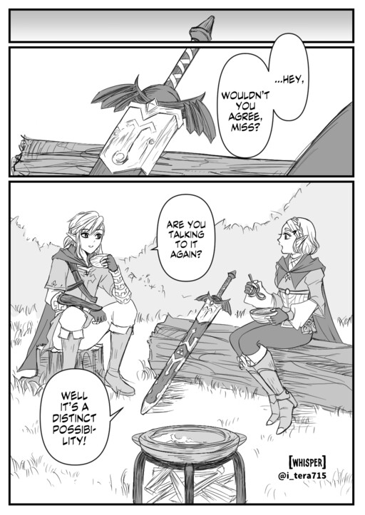 The Legend of Zelda: Breath of the Wild - Whisper (Doujinshi)