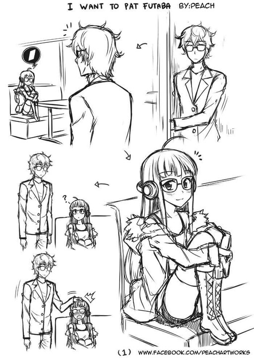 Persona 5 - Futaba short comics (Doujinshi)