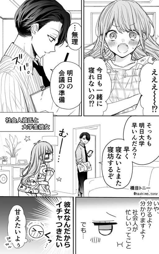 Shakaijin Kareshi to Daigakusei Kanojo (Fan Colored)